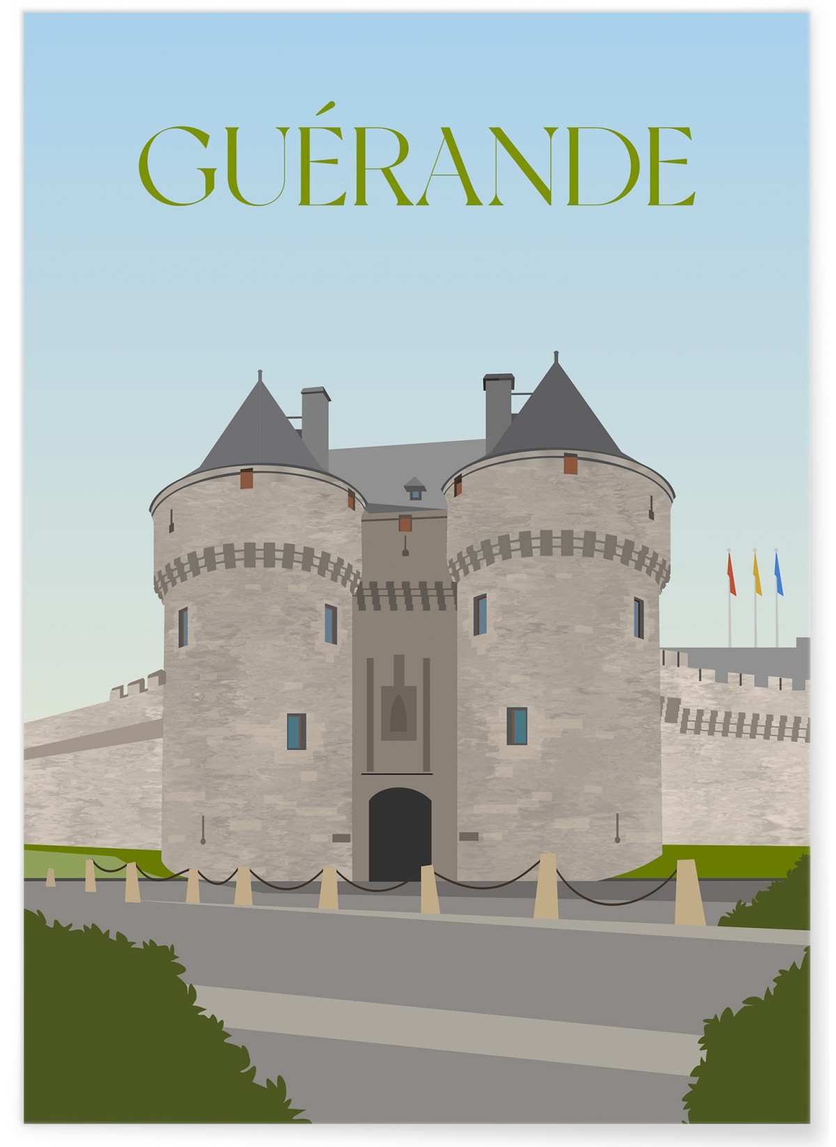 Affiche Guérande