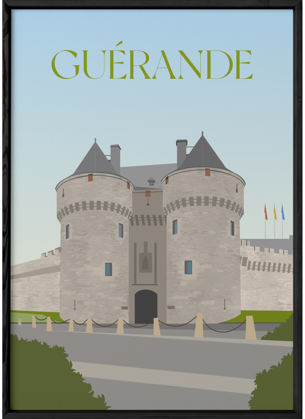 Affiche Guérande