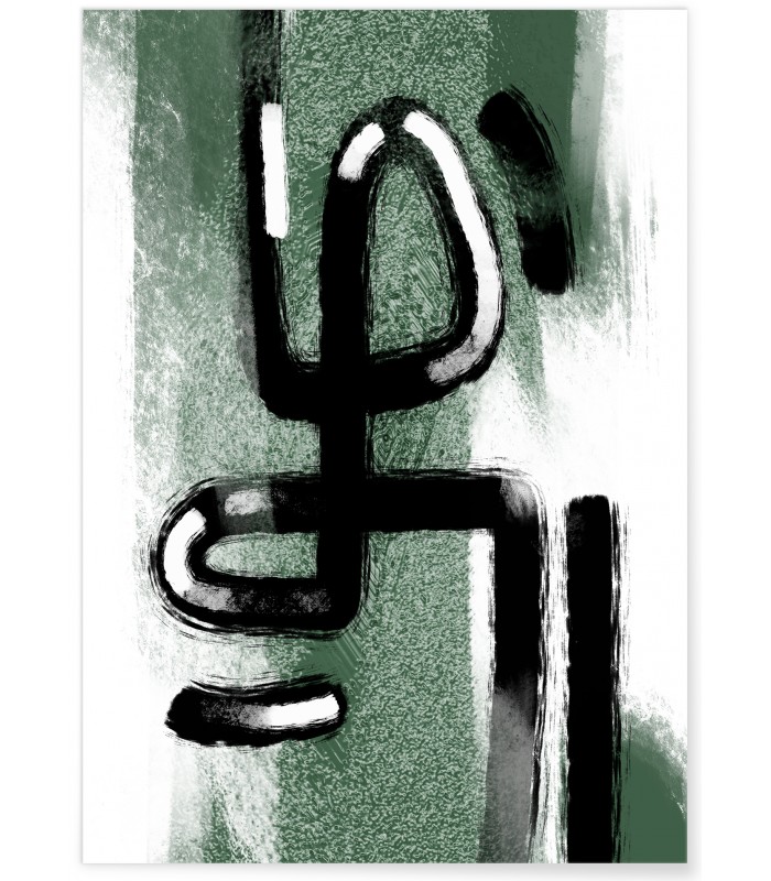 Affiche Abstract Namo 2