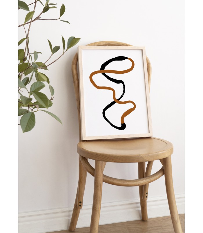 Affiche Abstract Ligne 1