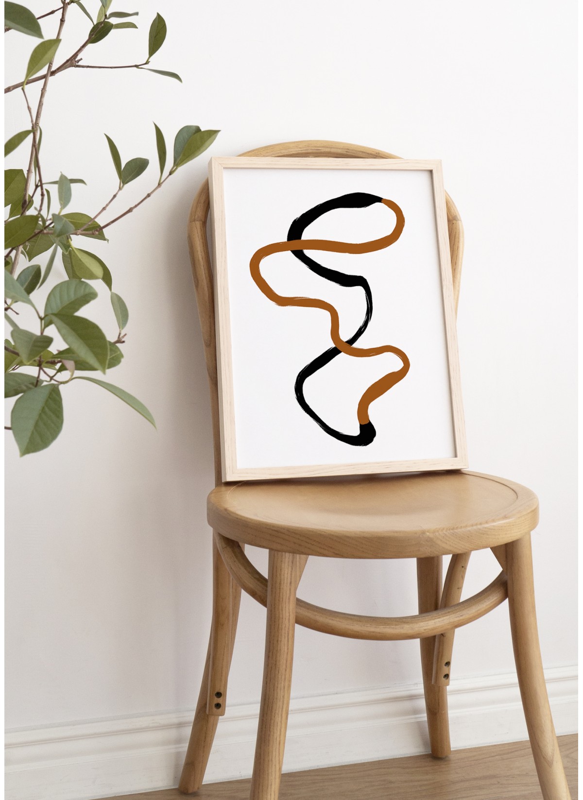 Affiche Abstract Ligne 1