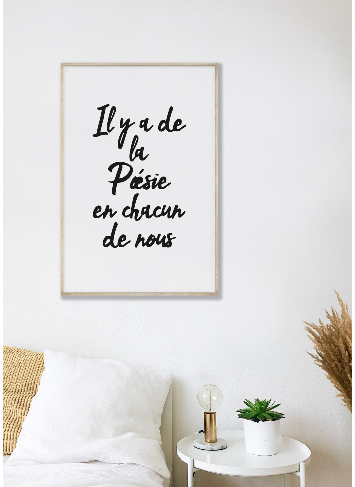 Affiche Il y a de la poésie en chacun de nous