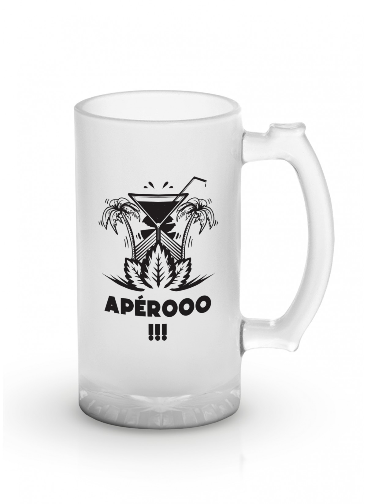 Chope de bière "Apérooo"