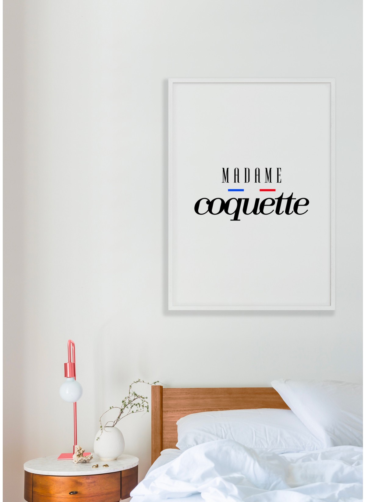 Affiche Madame Coquette