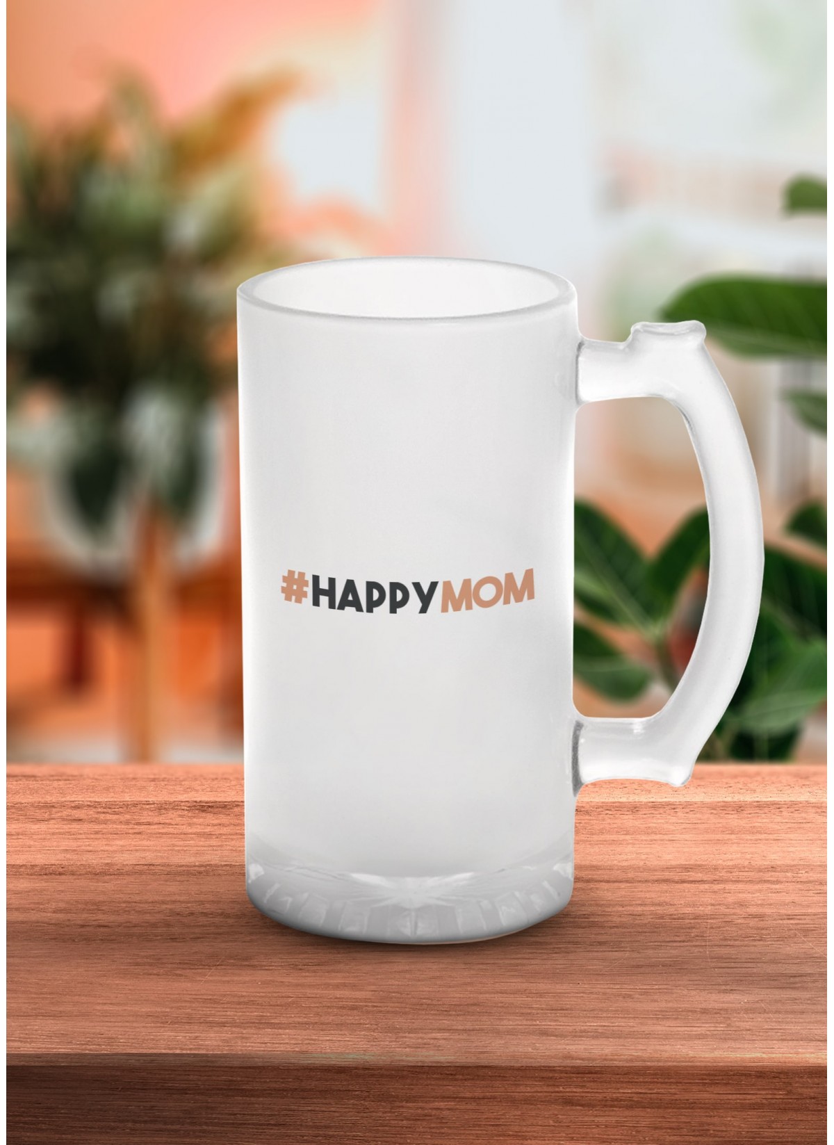 Chope de bière "Happy mom"
