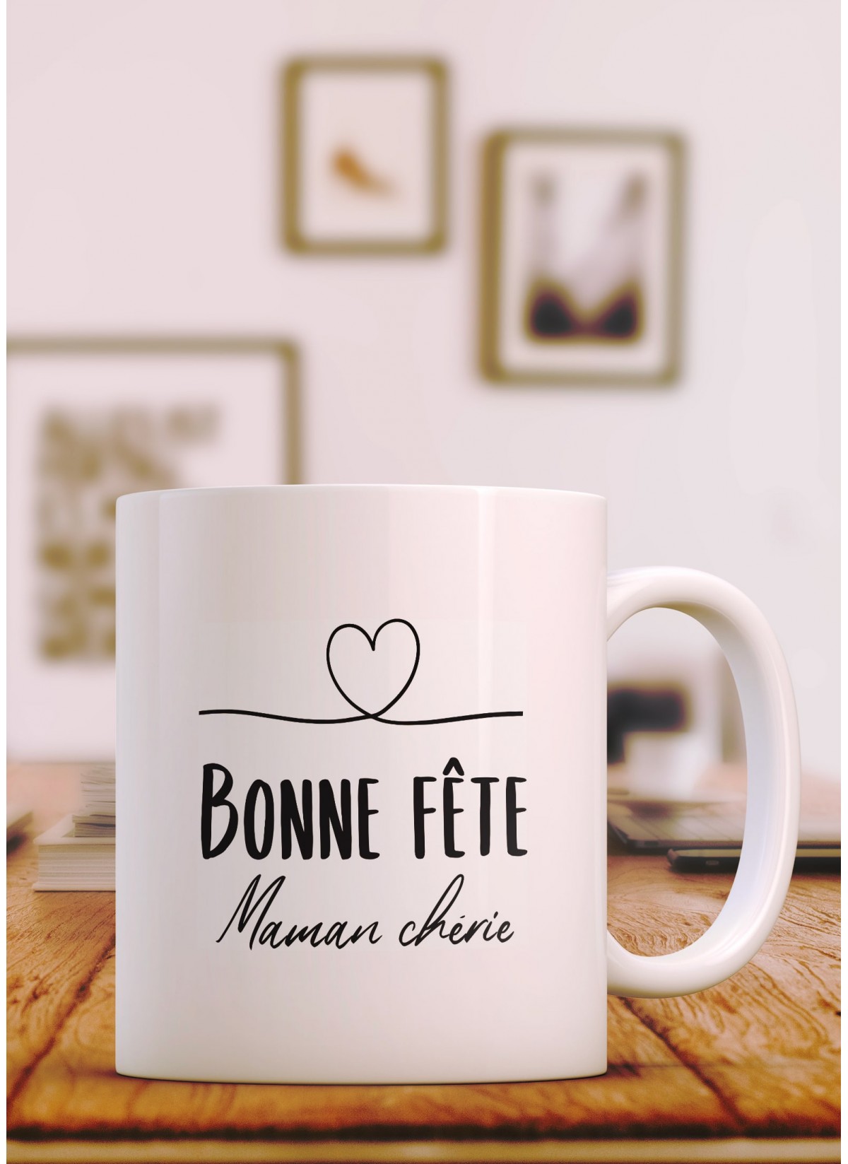 Mug "Bonne fête maman chérie"