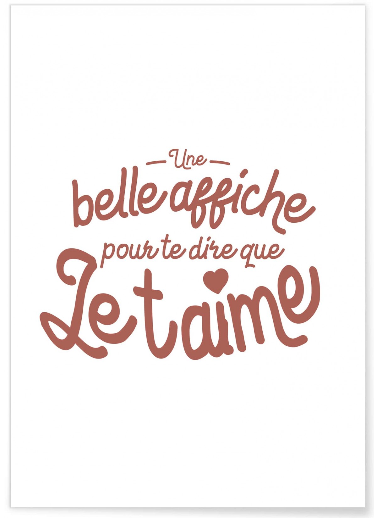 Affiche "Ce que les mamans disent"