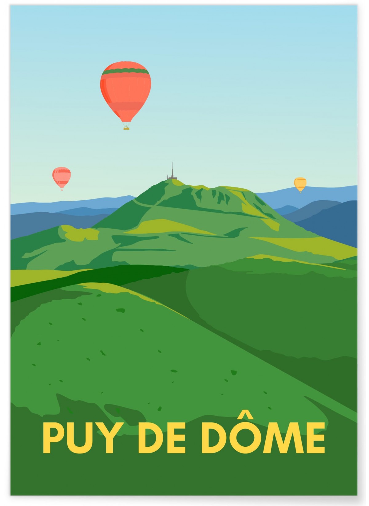 Affiche Puy-de-Dôme