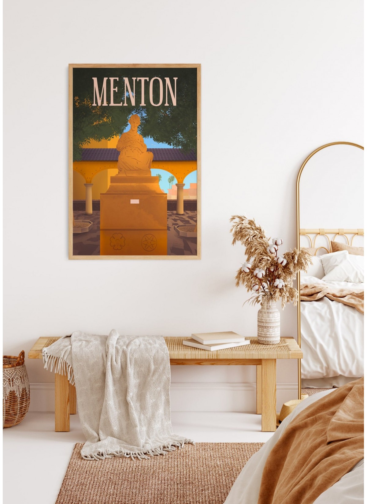 Affiche Menton