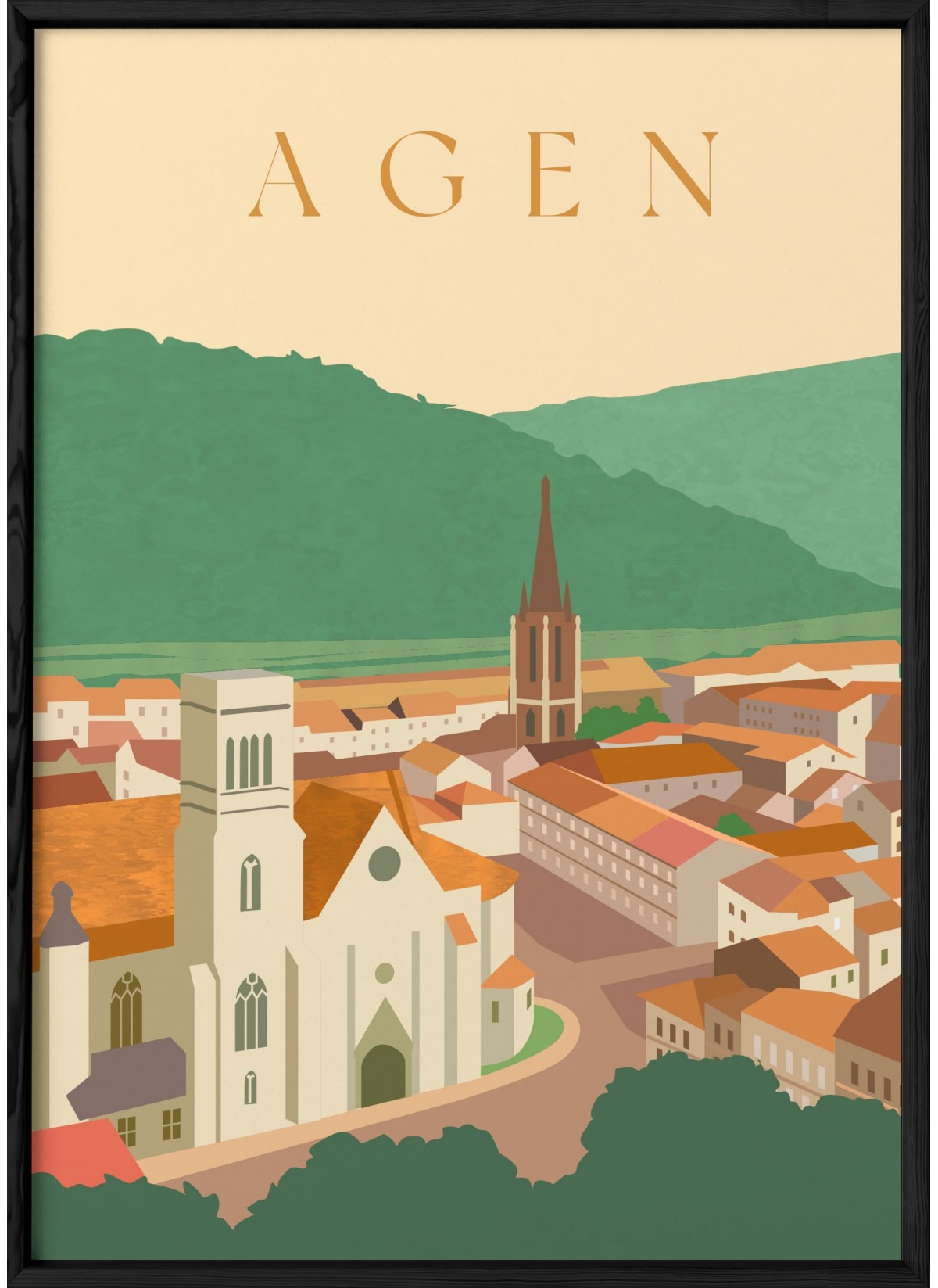 Affiche Agen