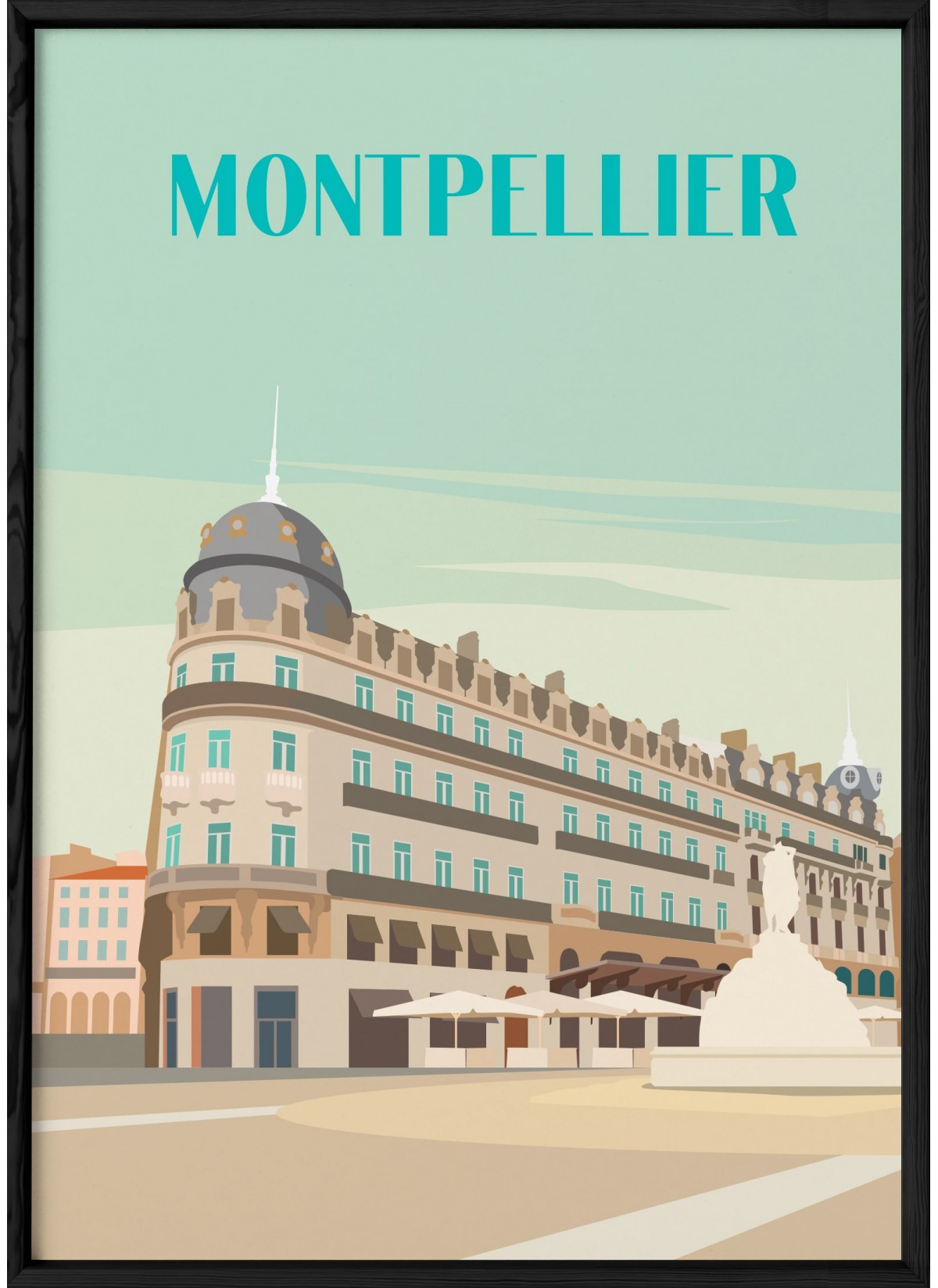 Affiche Montpellier 2