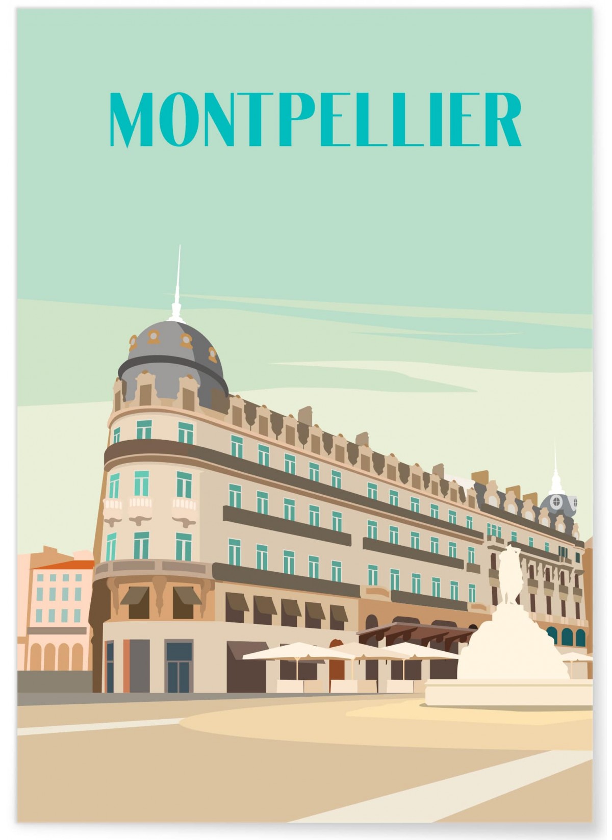 Affiche Montpellier 2