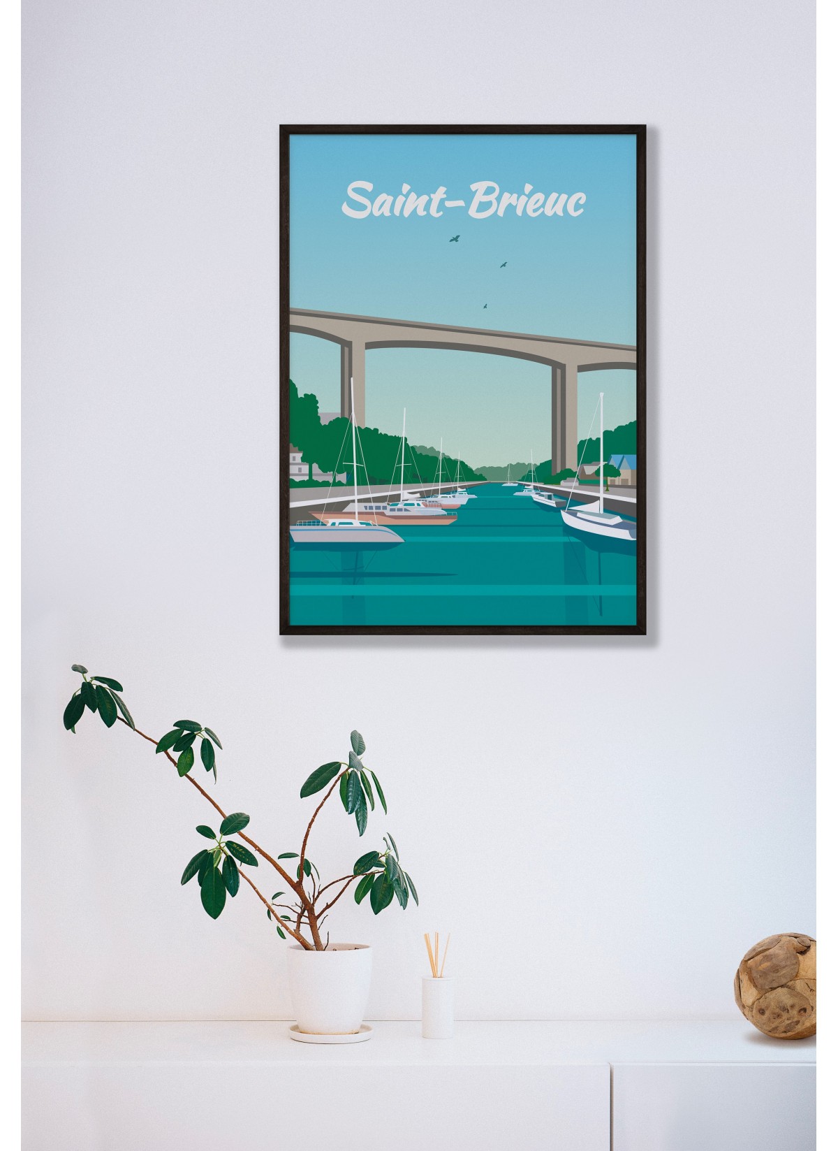 Affiche Saint-Brieuc