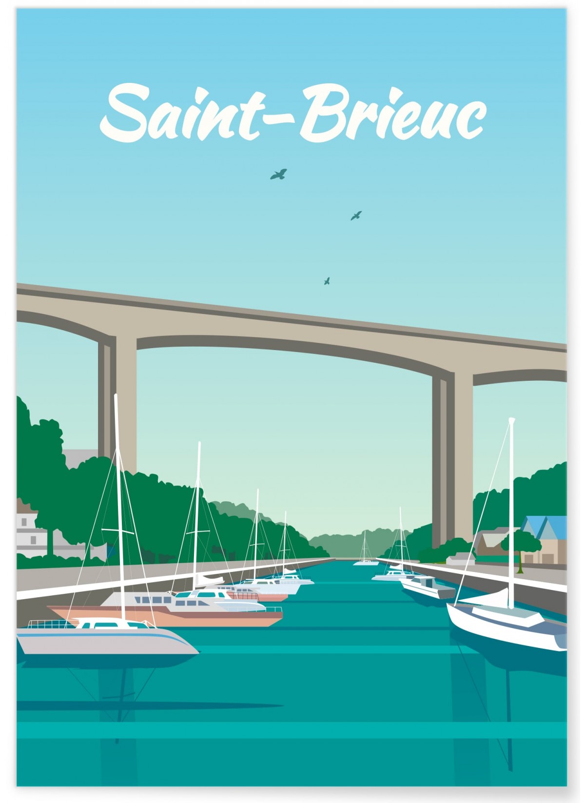 Affiche Saint-Brieuc