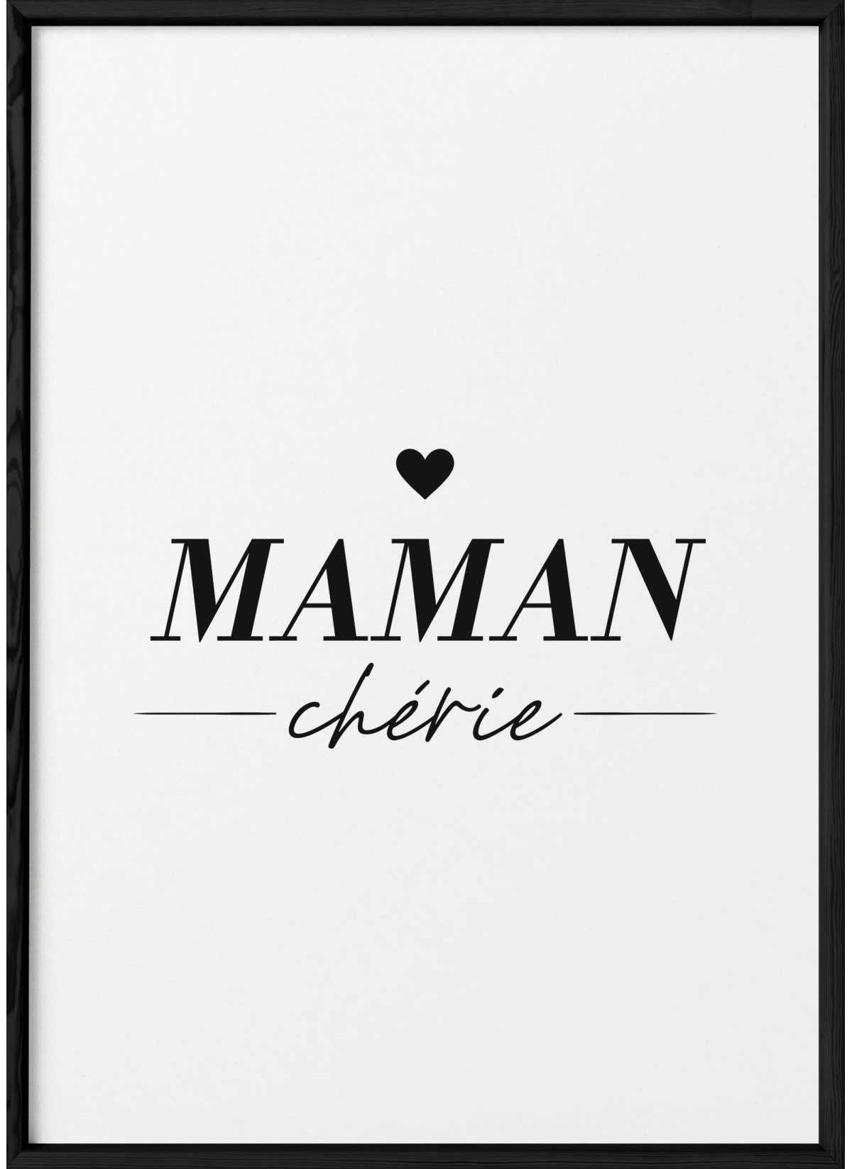Affiche Maman chérie