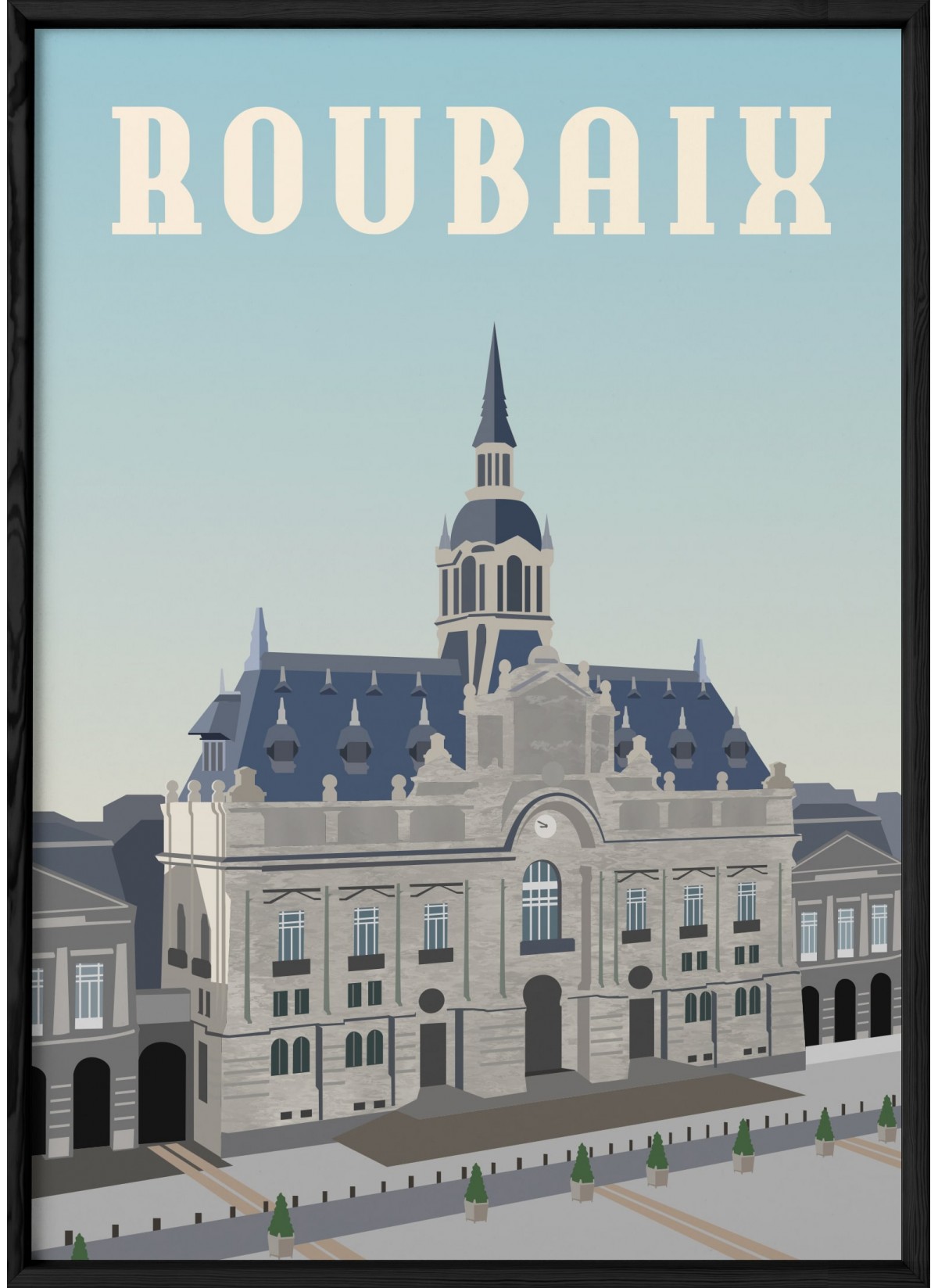 Affiche Roubaix