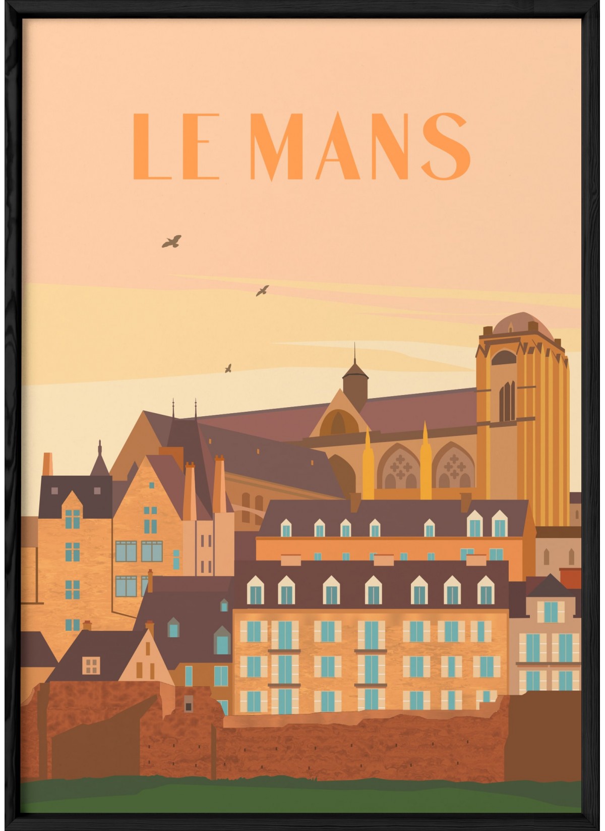 Affiche Le Mans 2