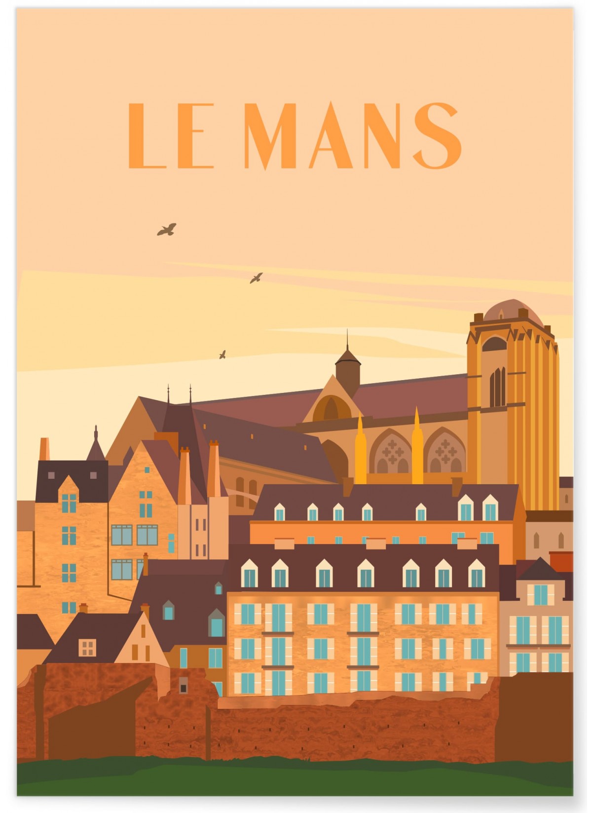 Affiche Le Mans 2