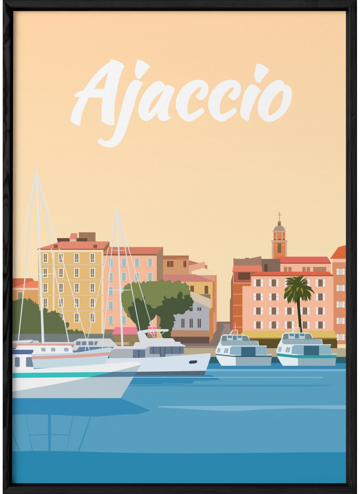 Affiche Ajaccio 2