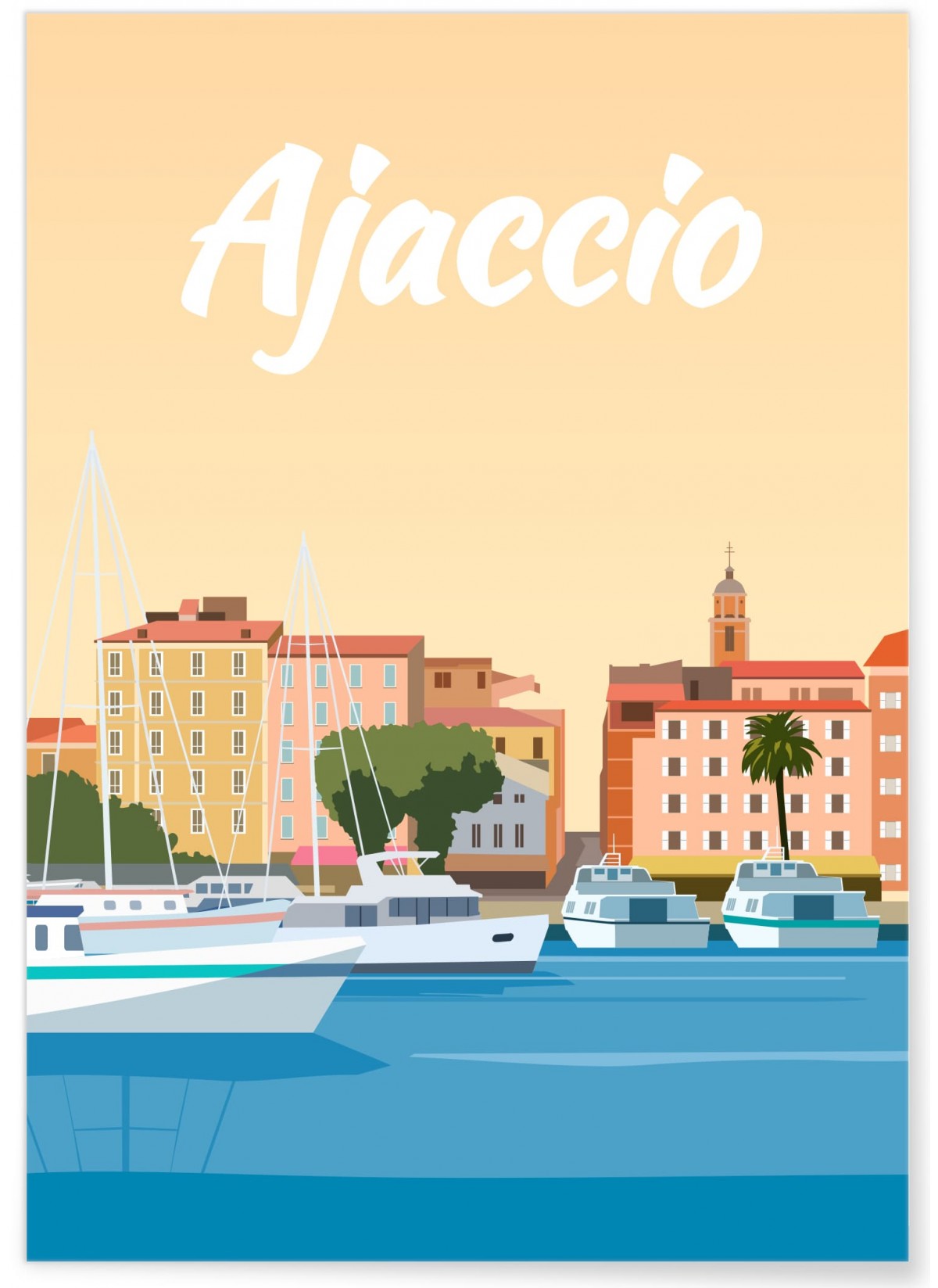 Affiche Ajaccio 2