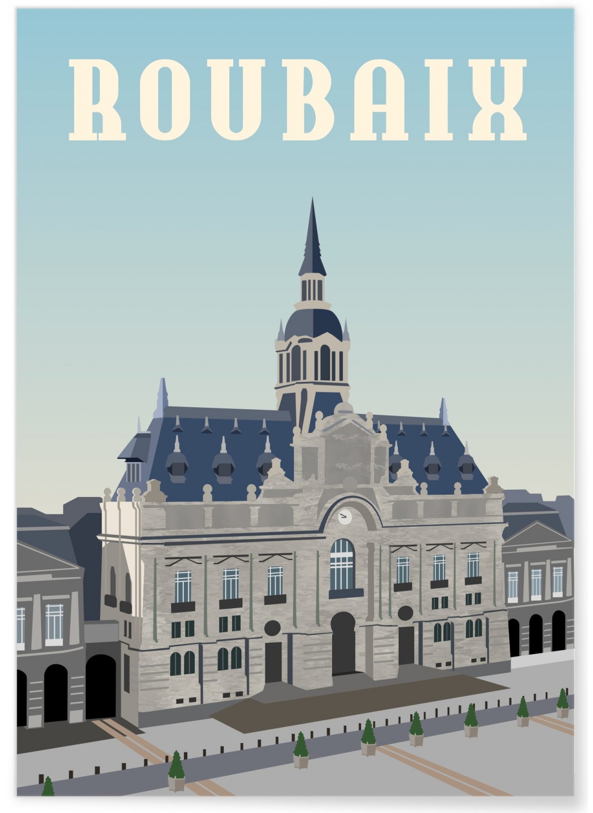 Affiche Roubaix