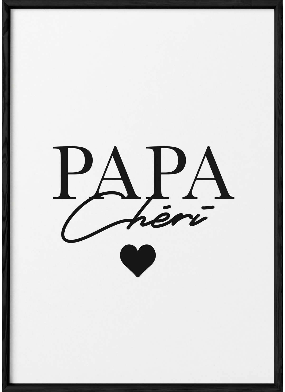 Affiche Papa chéri