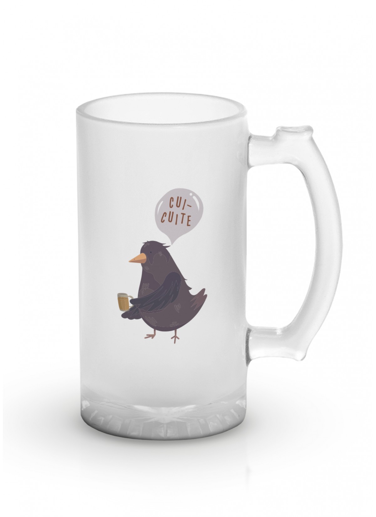 Chope de bière "Cui Cuite"