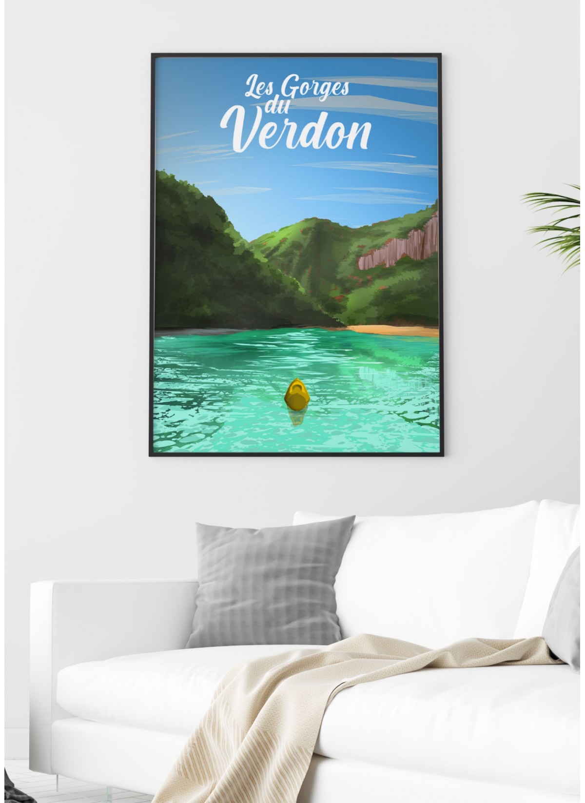 Affiche Les Gorges du Verdon