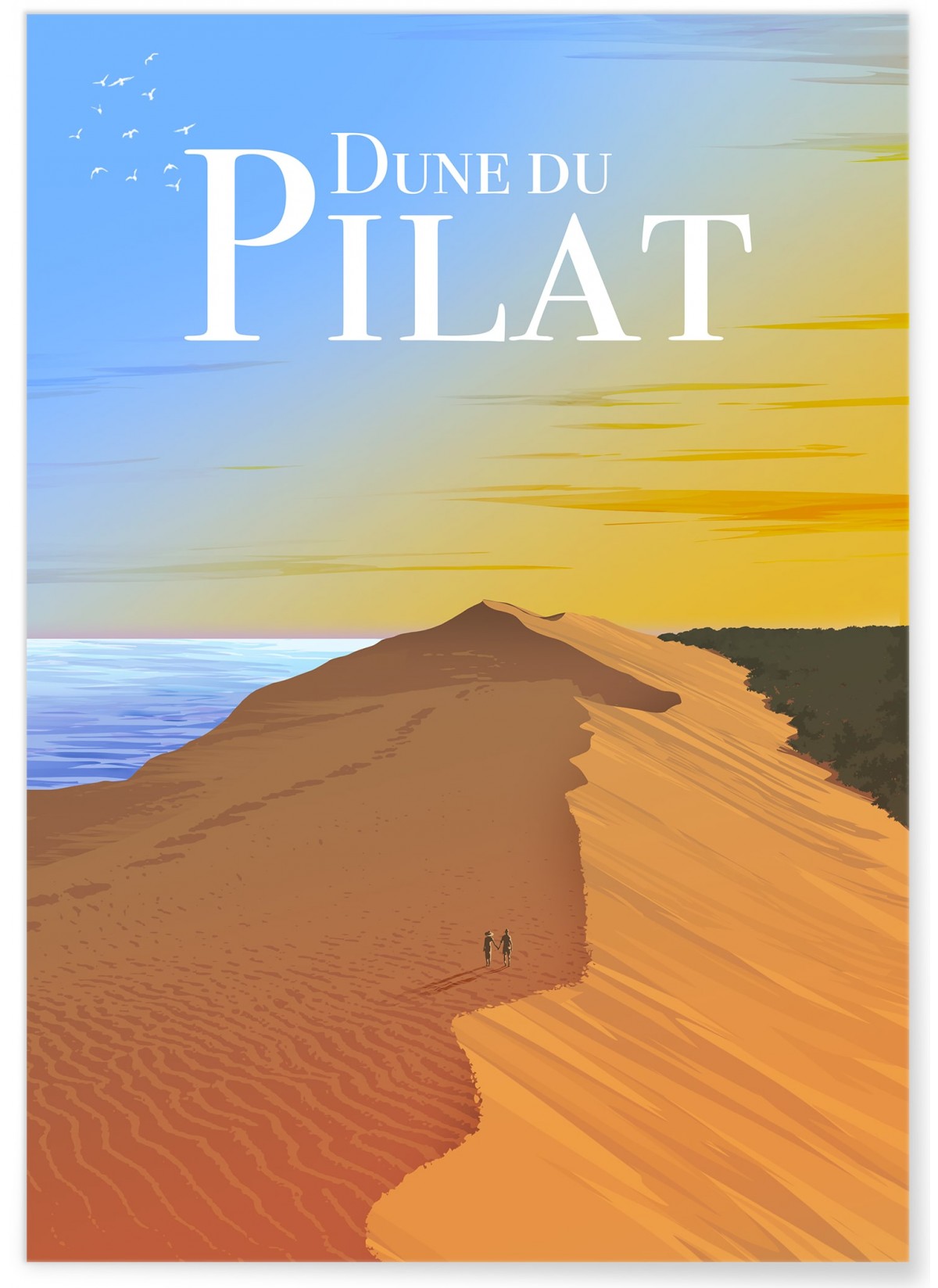 Affiche Dune du Pilat
