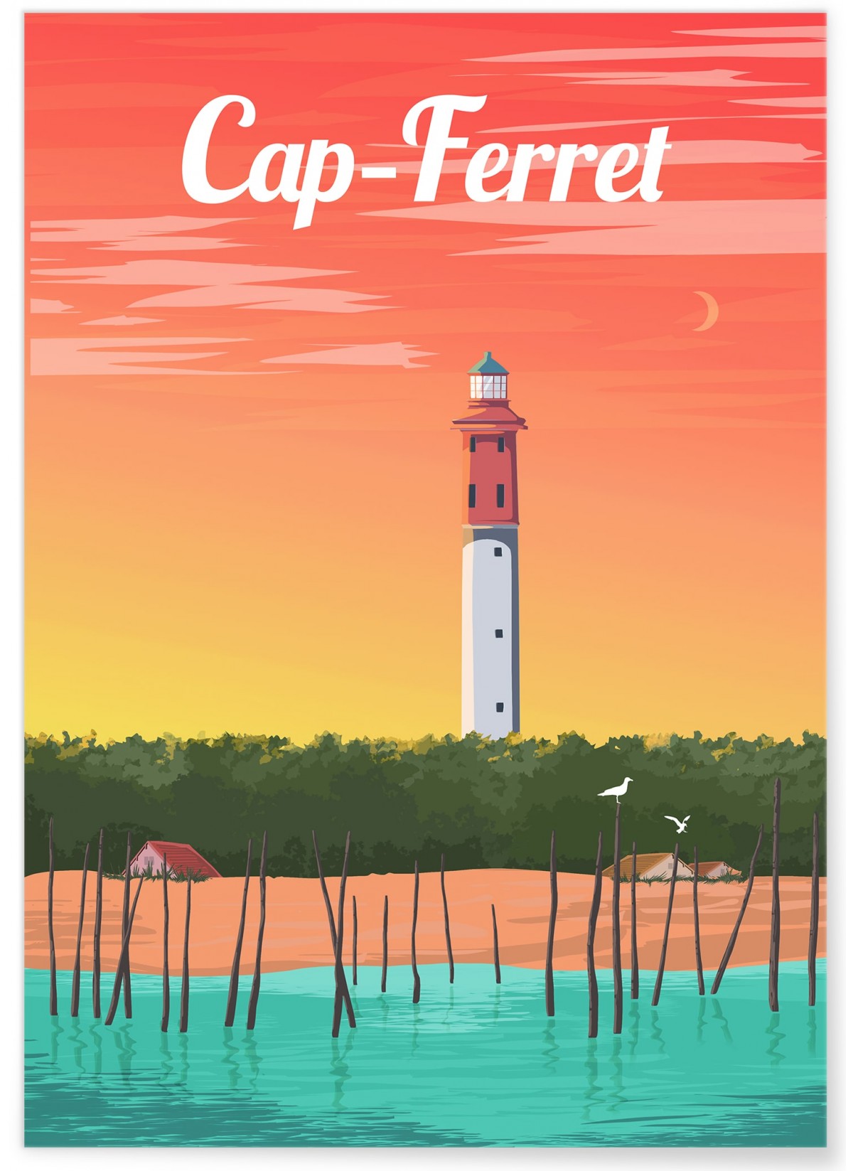 Affiche Cap-Ferret