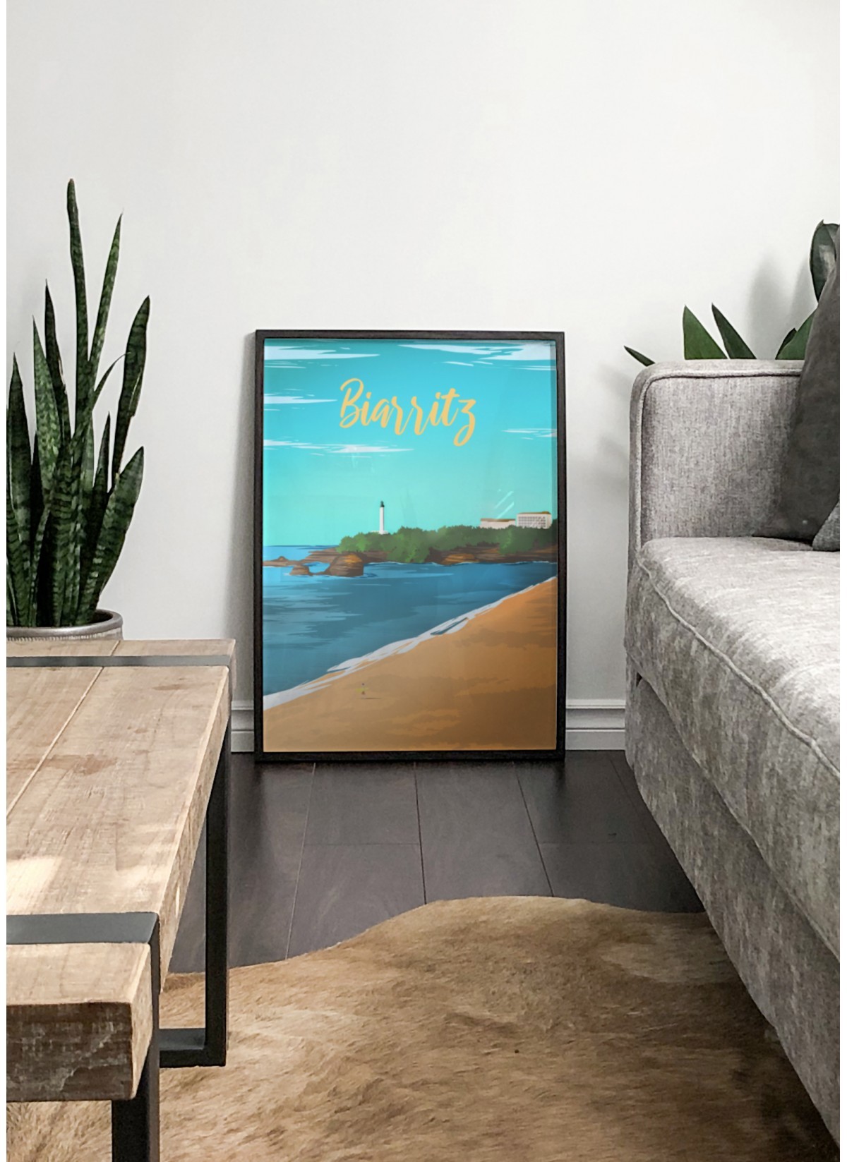 Affiche Biarritz