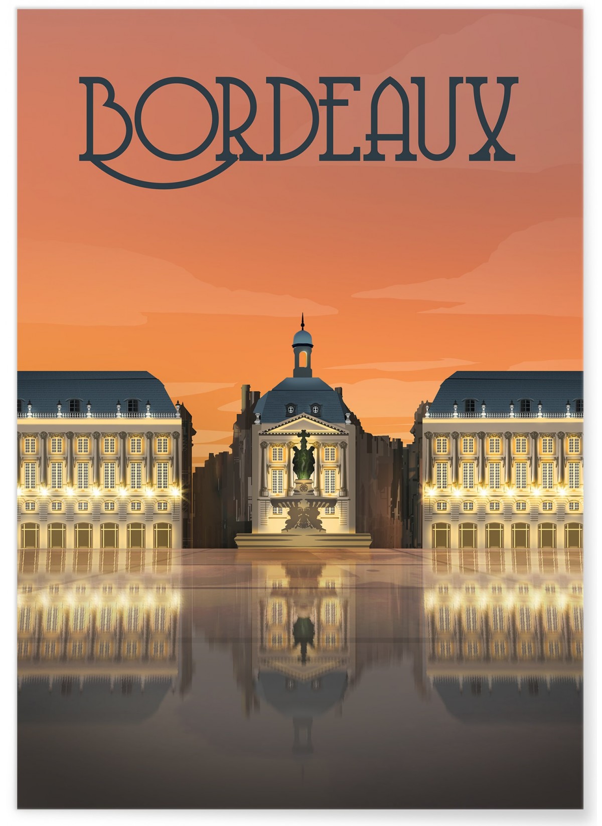 Affiche Bordeaux
