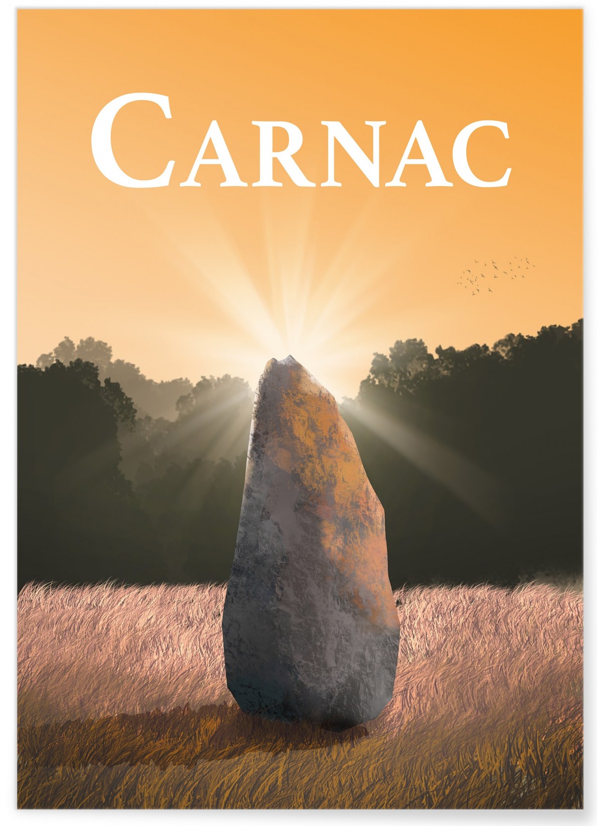 Affiche Carnac