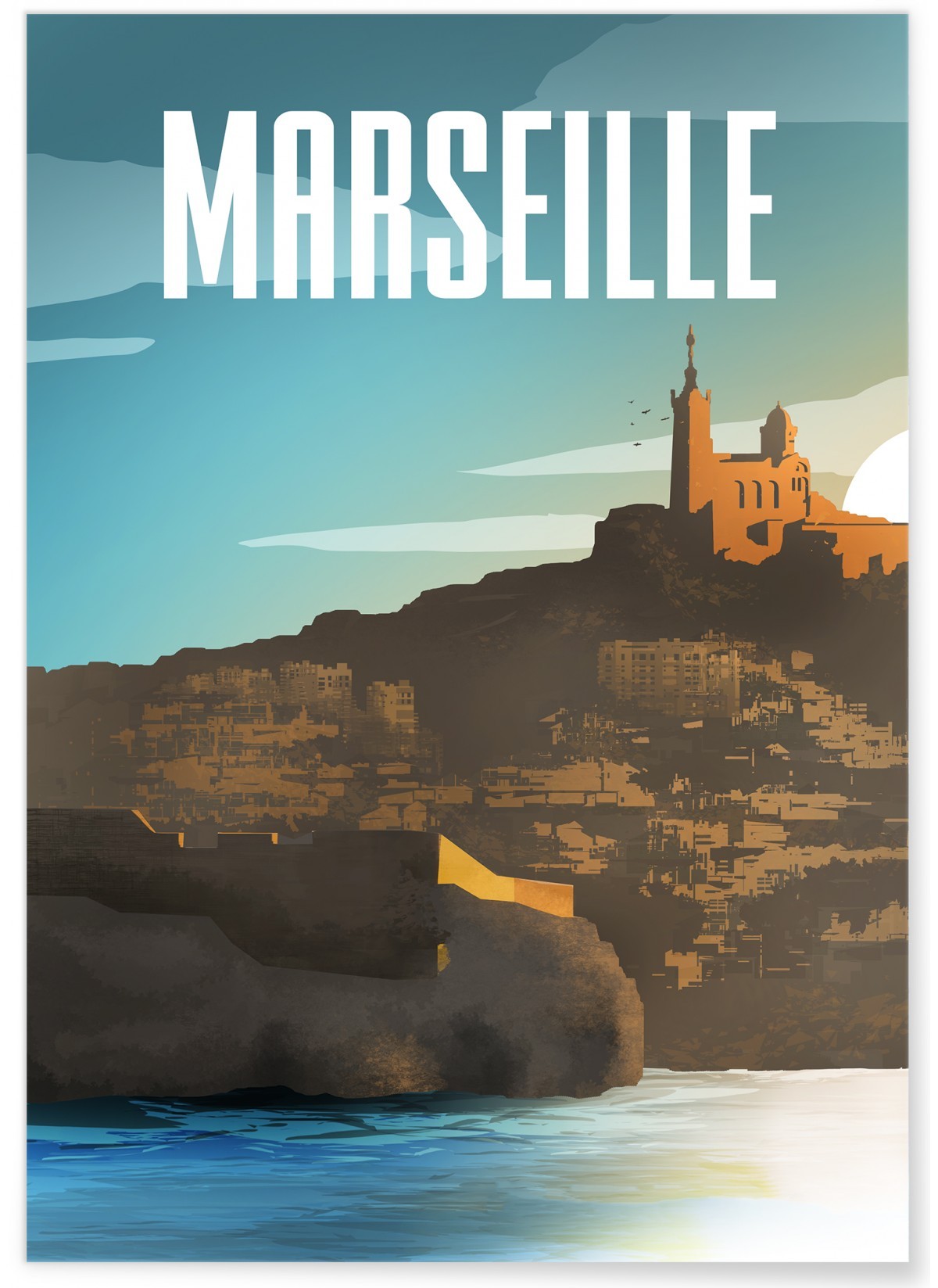 Affiche Marseille