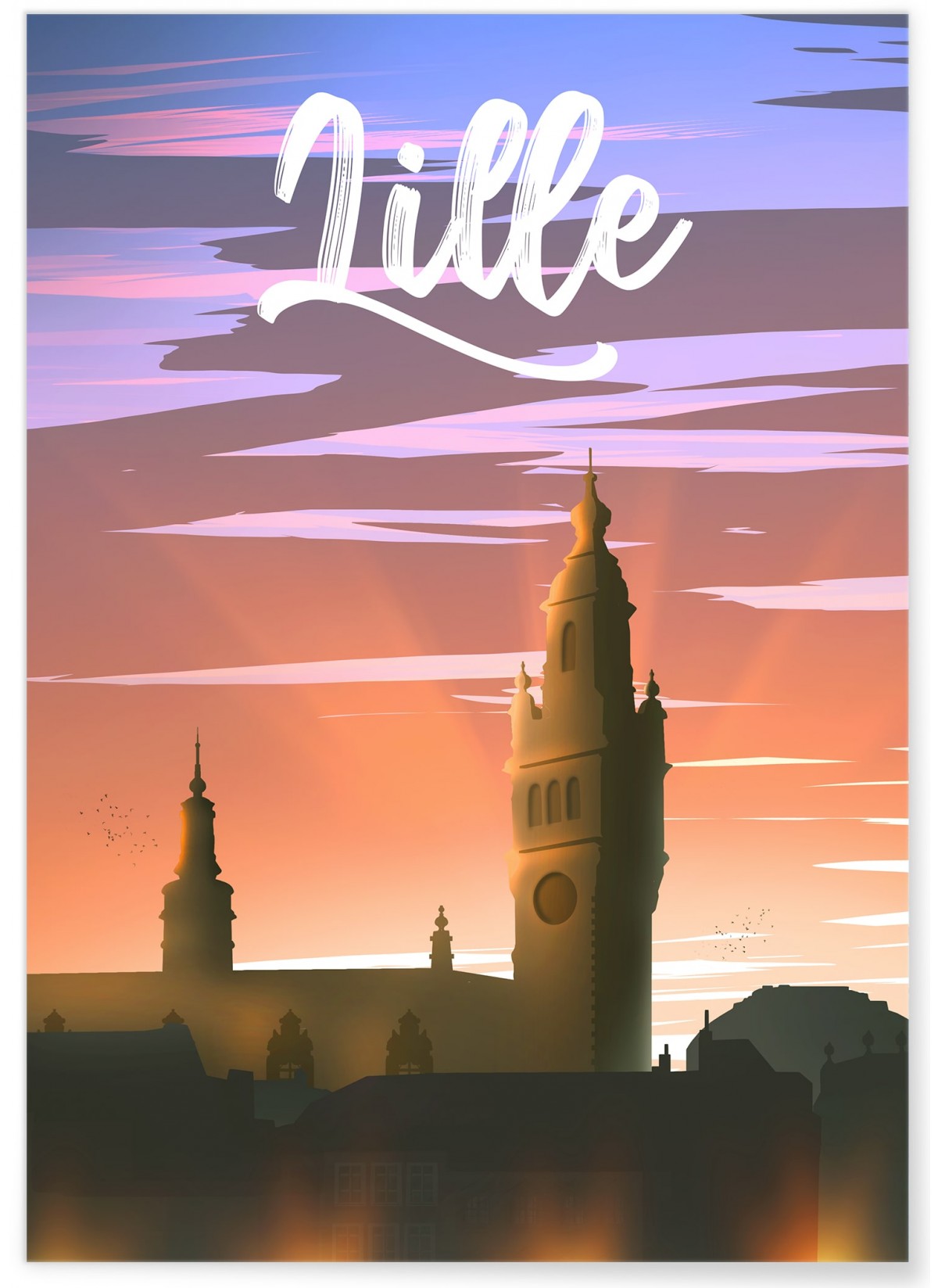 Affiche Lille