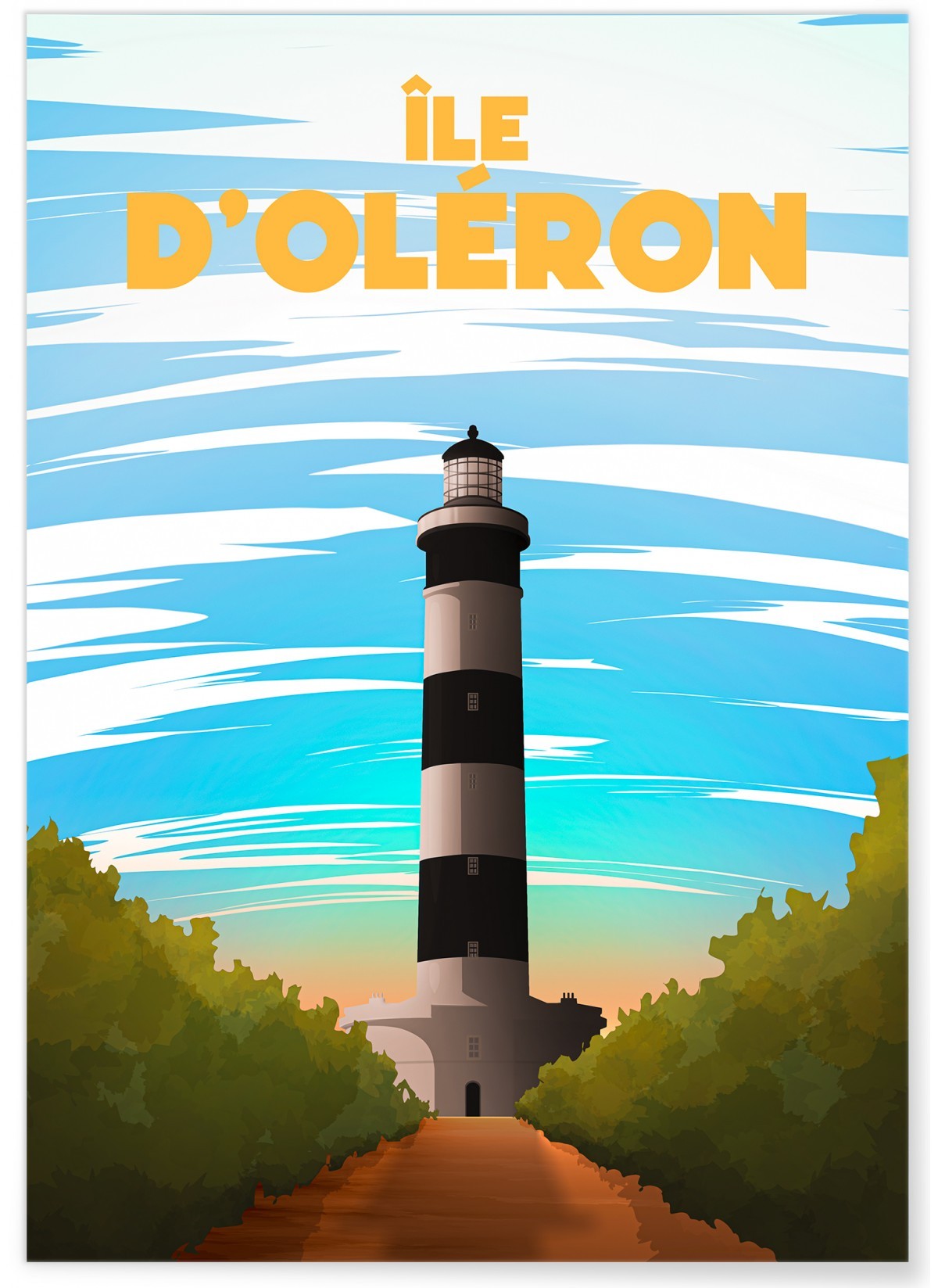 Affiche Ile d'Oléron