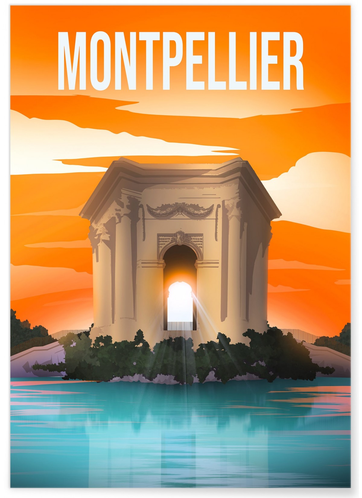 Affiche Montpellier