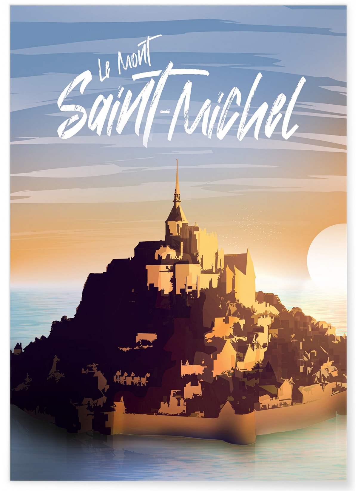 Affiche Mont-Saint-Michel
