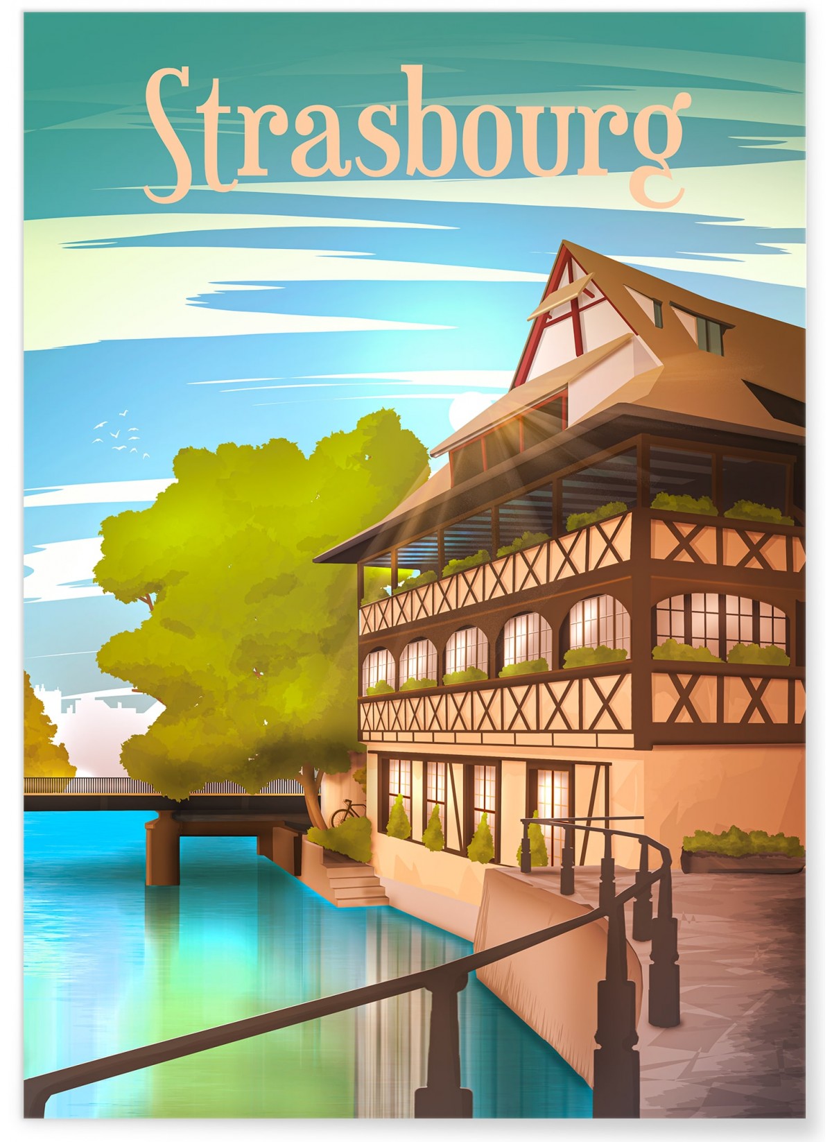 Affiche Strasbourg