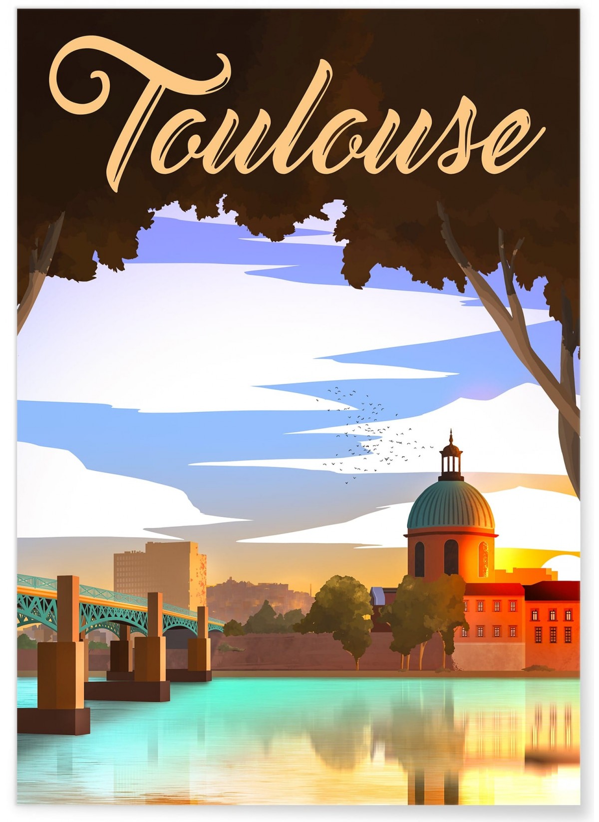 Affiche Toulouse
