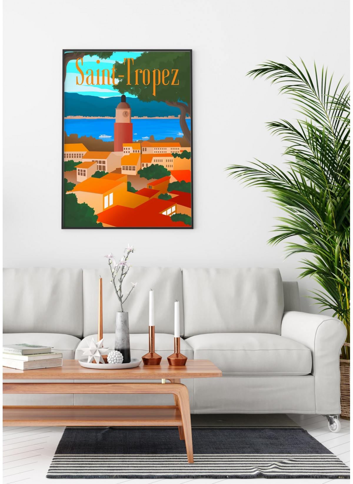 Affiche Saint-Tropez