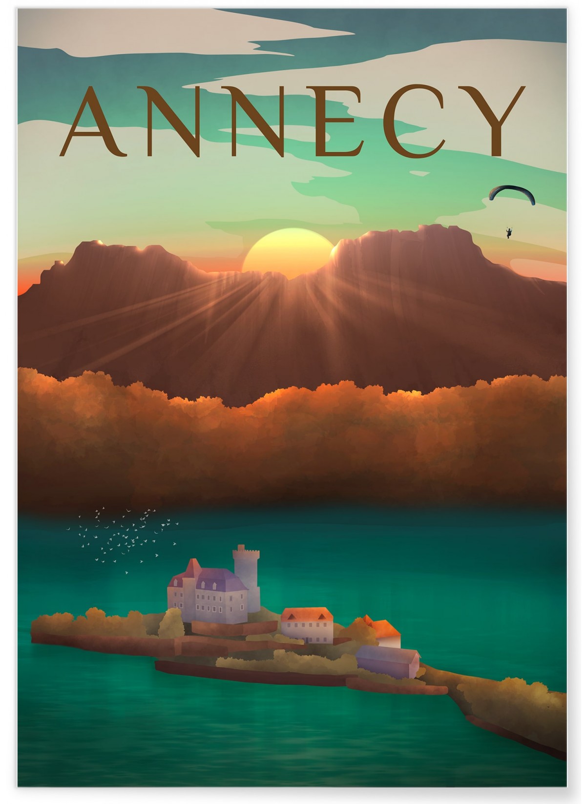 Affiche Annecy