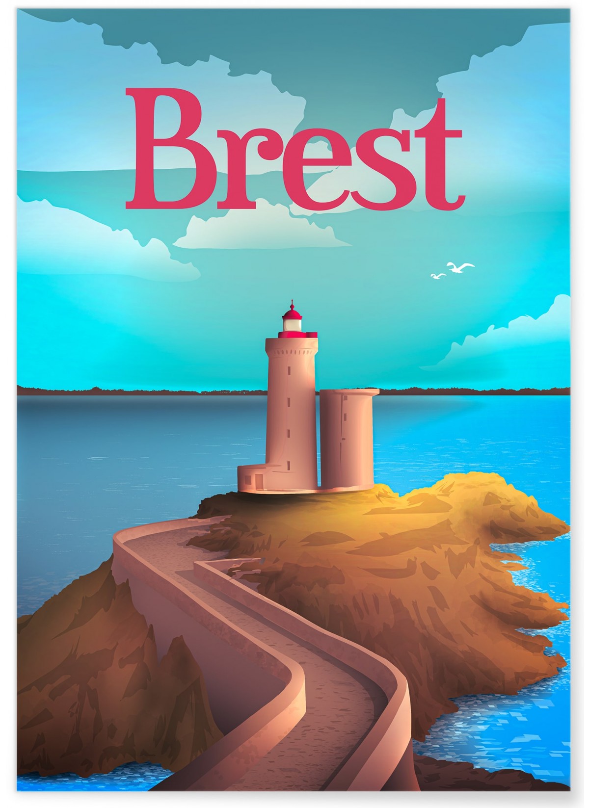 Affiche Brest