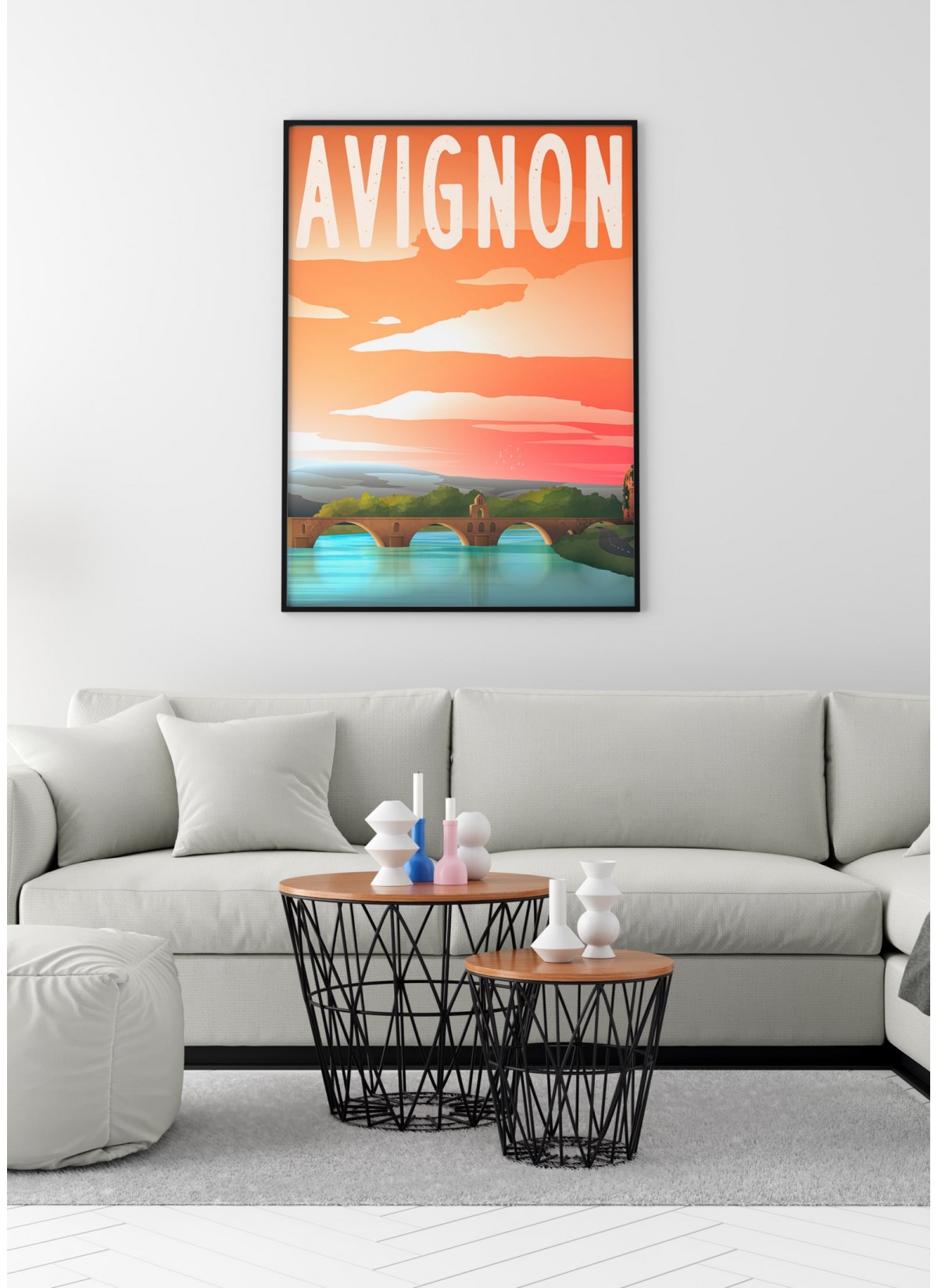 Affiche Avignon