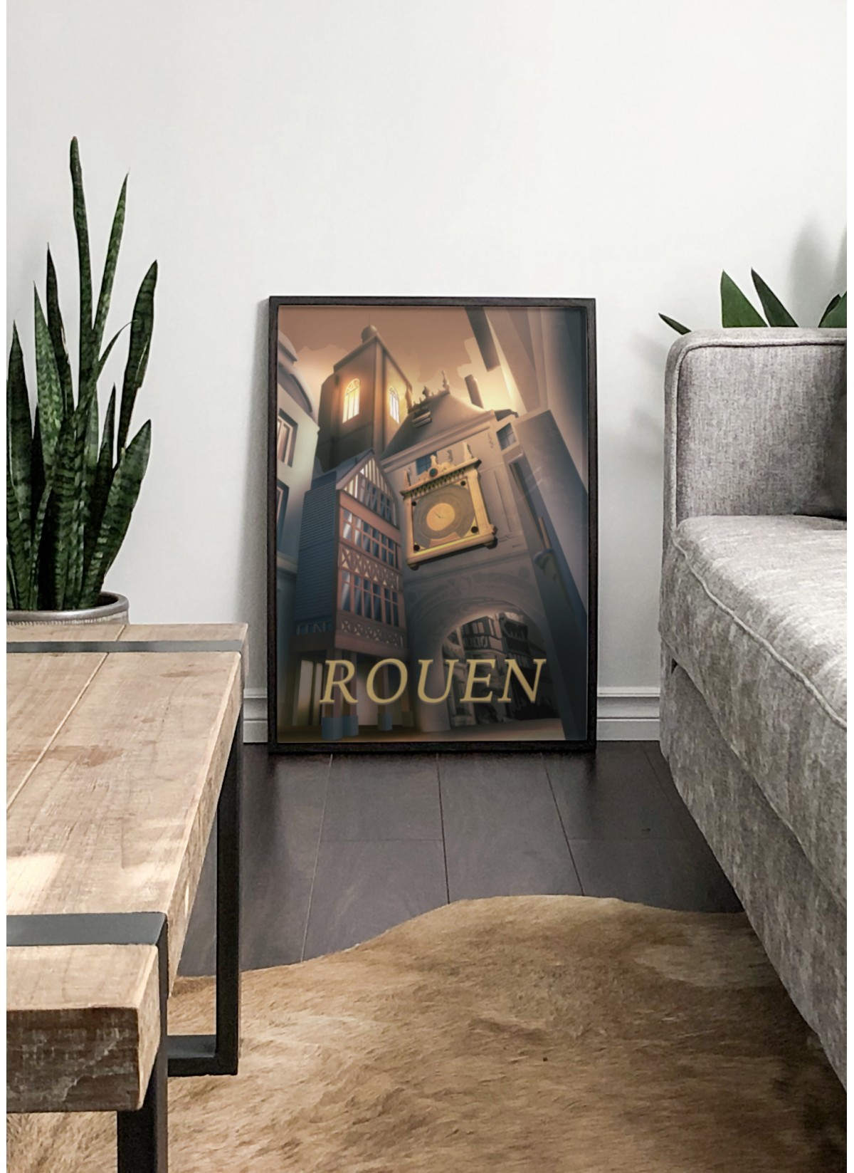 Affiche Rouen