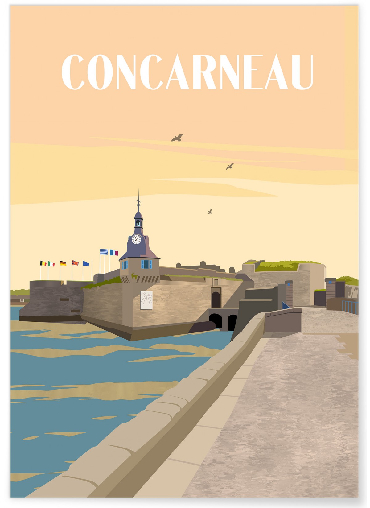 Affiche Concarneau