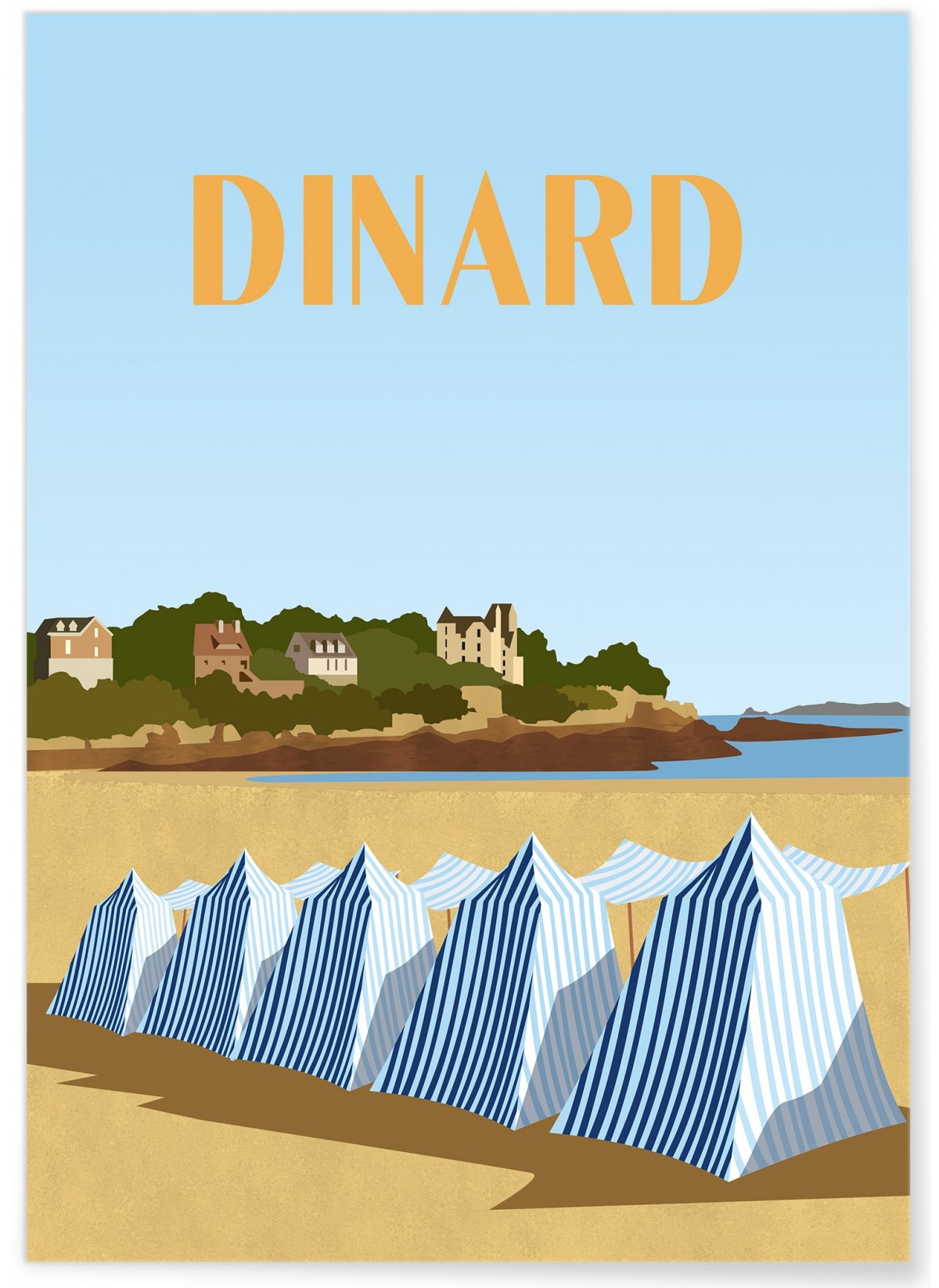 Affiche Dinard