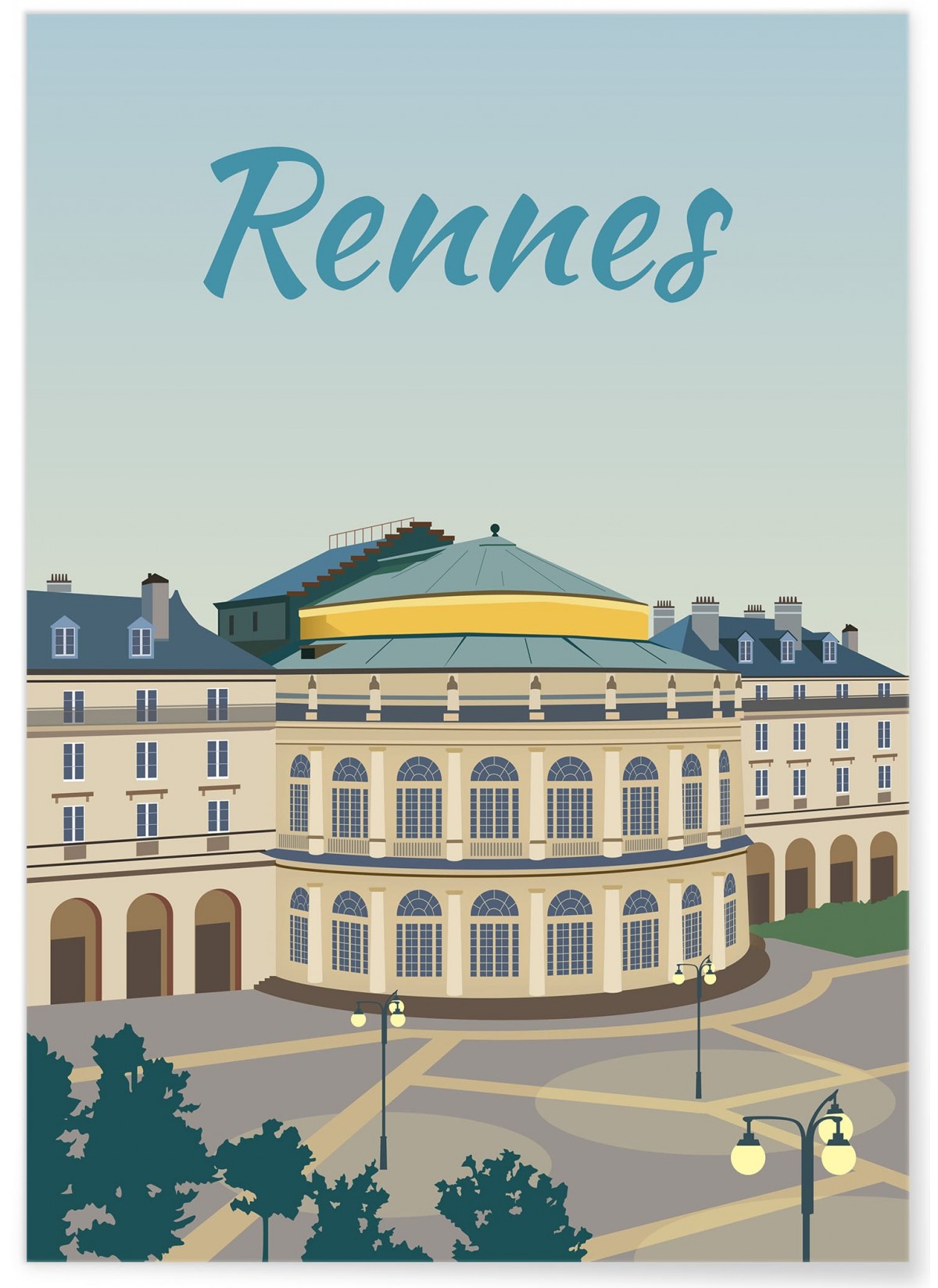 Affiche Rennes 2