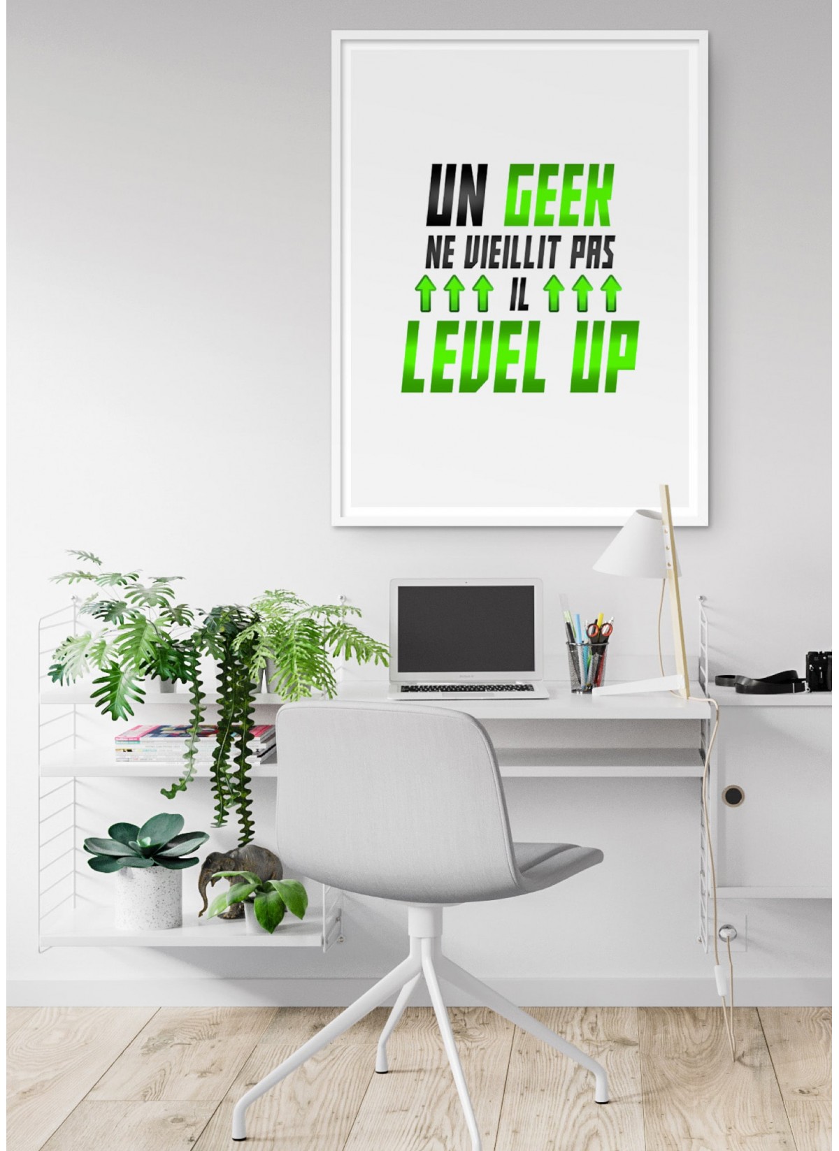 Affiche "Un geek"