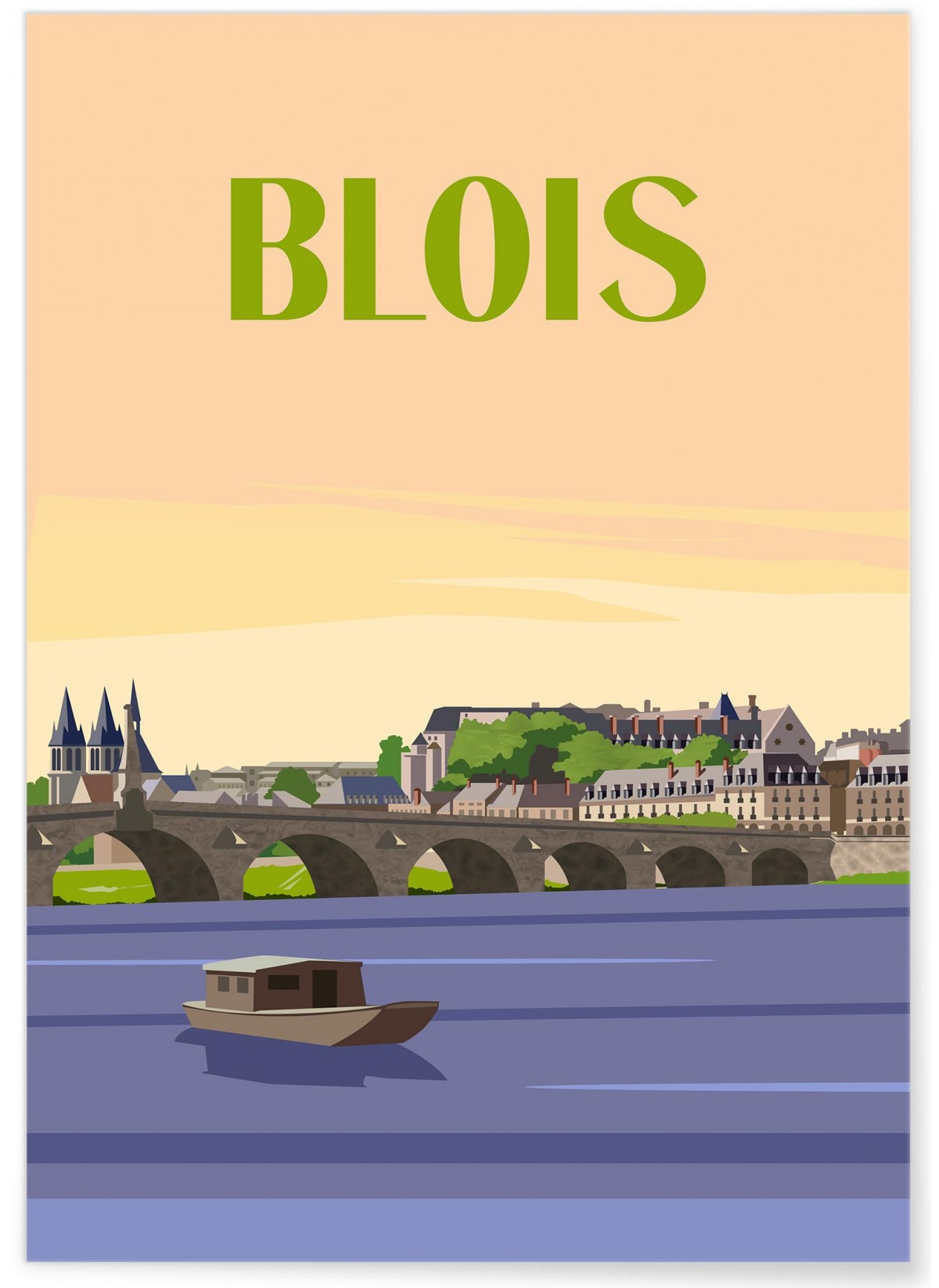 Affiche "Blois"